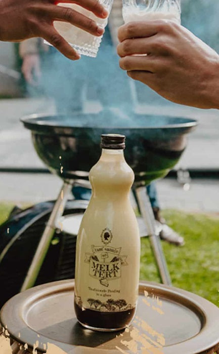 Tant Sannie se Melktert cream liqueur – it’s a South African thing. 