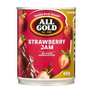 All Gold Strawberry Jam 450g