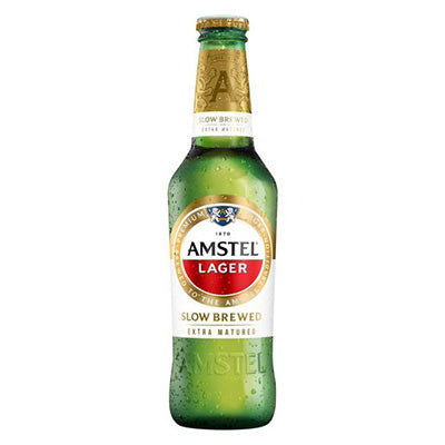 Amstel Lager 330ml - BB: 01/02/2024