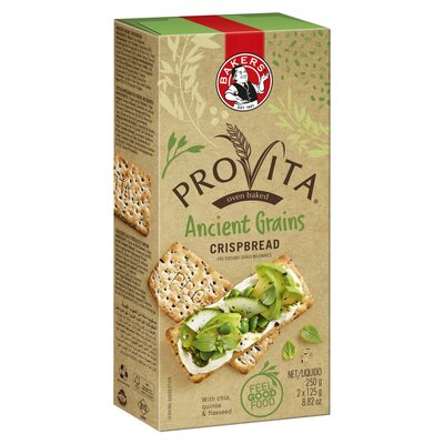 Bakers Provita Ancient Grains Crispbread 250g