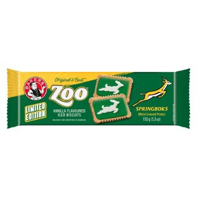 Bakers Iced Zoo Springboks 150g