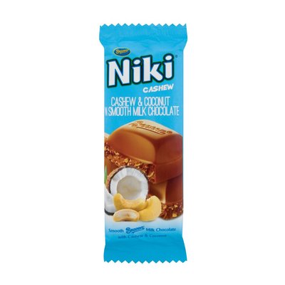 Beacon Niki Cashew and Coconut 80g slab