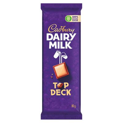 Cadbury Top Deck Slab 80g