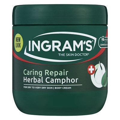 Ingrams Camphor Cream Caring Repair Herbal 400ml