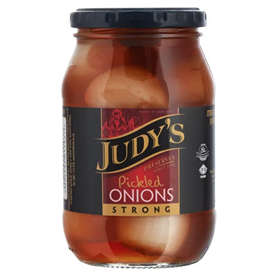 Judys Pickled Onions Strong 410g