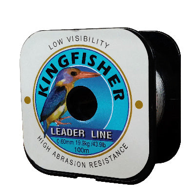 Kingfisher nylon leader line 100m 19.9kg .60mm