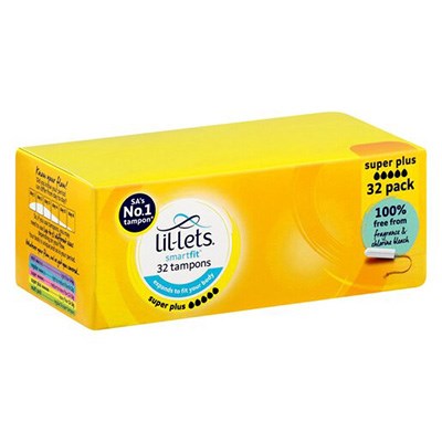 Lil-Lets Tampon Non Appl Super Plus 32 pack