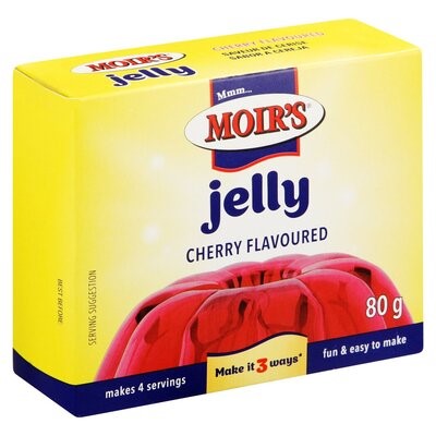 Moirs Jelly Cherry 80g