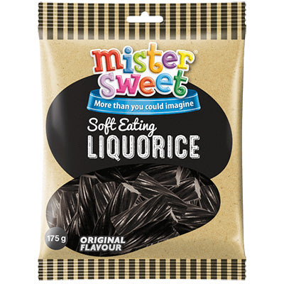Mr Sweet Liquorice Soft Eating Original 175g