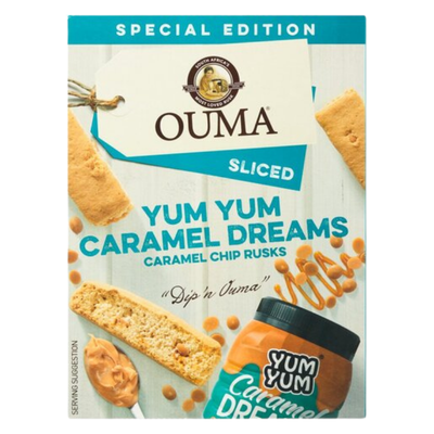 Ouma Rusks Yum Yum Caramel Dreams 450g