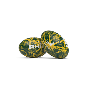 Rhino Springboks Supporter Ball sz5 - Green Graffiti