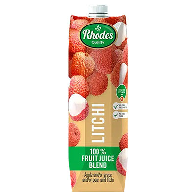 Rhodes Fruit Juice Litchi 1L