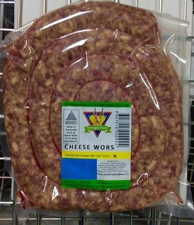 FROZEN Boerewors Cheese 1kg