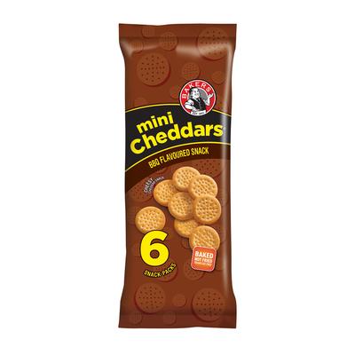 Bakers Mini Cheddars BBQ Multipack 33g