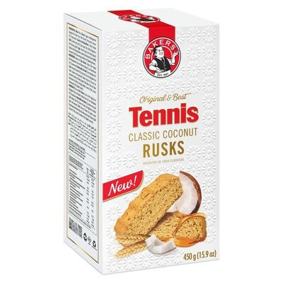 Bakers Tennis Classic Coconut Rusks 450g