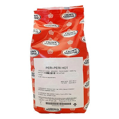Crown National Seasoning Peri Peri Hot 1kg