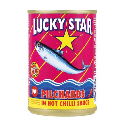 Lucky Star Pilchards Hot Chilli 400g