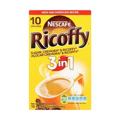 Nescafe Ricoffy 3in1 Sachets 10x20g