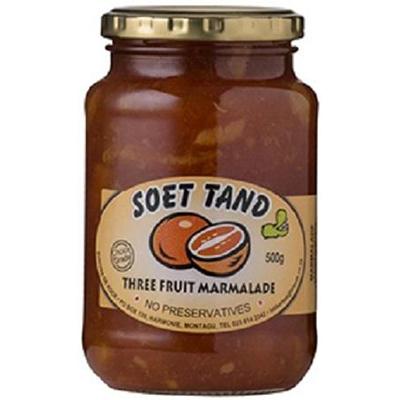 Soet Tand Three Fruit Marmalade 500g
