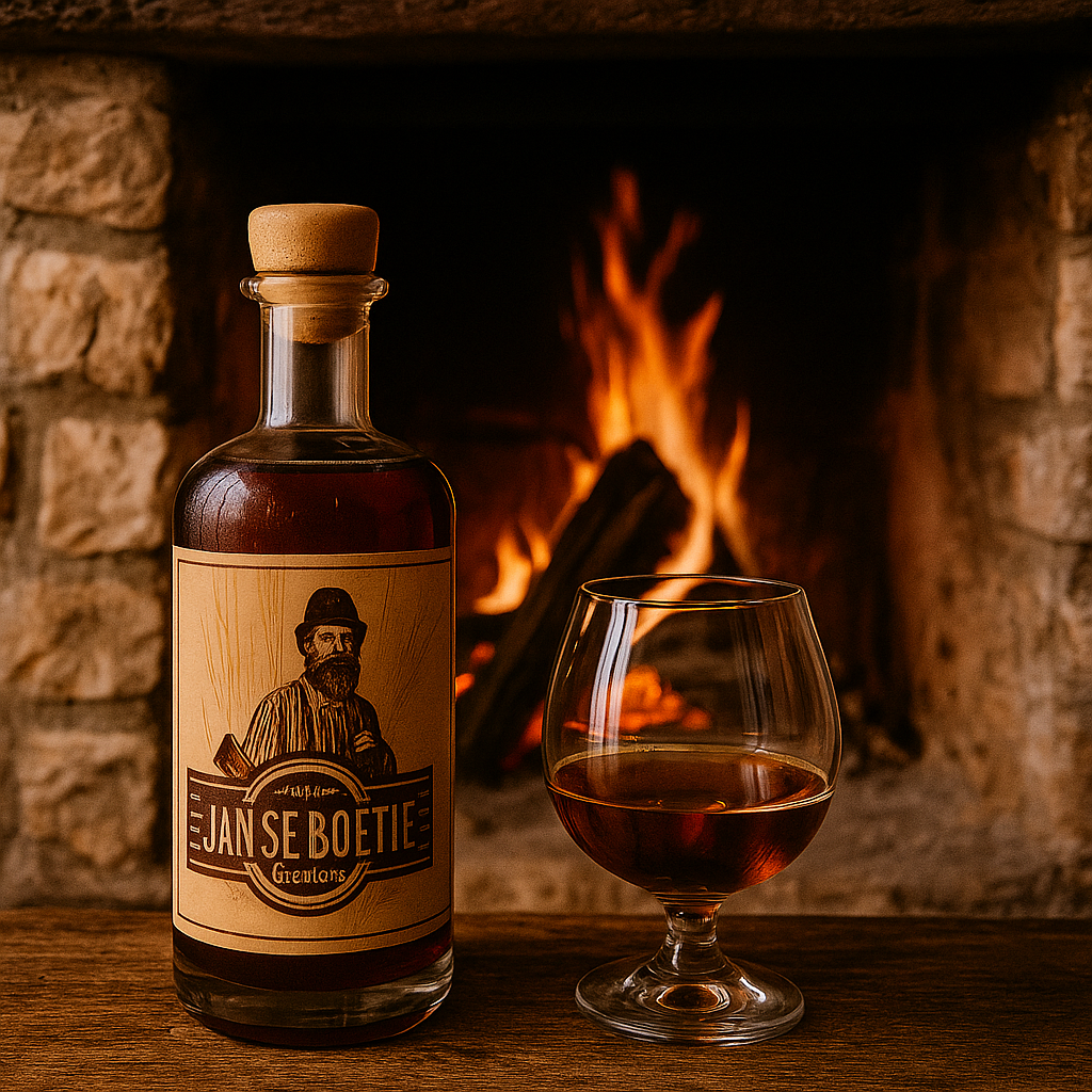 A Shot of Laughter with Jan se Boetie Ginger Brandy – Springbok Foods