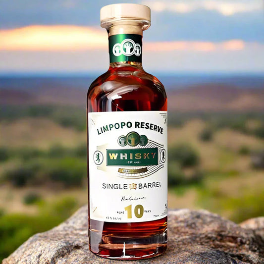 "Experience the rich, bold flavours of Limpopo Reserve Whisky – a 10-year-old, small-batch South African whisky crafted with passion and tradition."