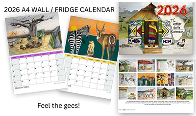 The Lekker Saffa Calendar 2026
