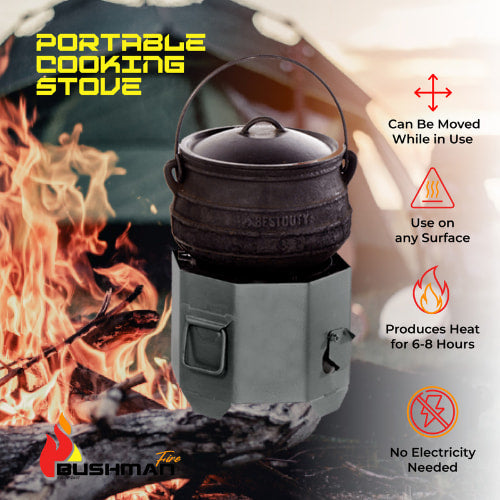 Fire Bushman Potjie Cooker Classic no.3