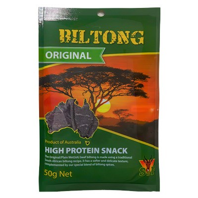 Biltong Original Sliced 50g