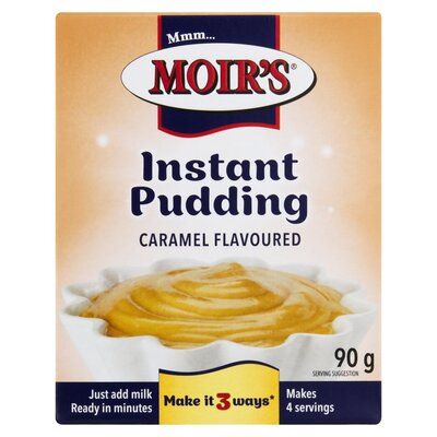 Moirs Instant Pudding Caramel 90g