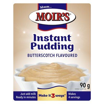 Moirs Instant Pudding Butterscotch 90g