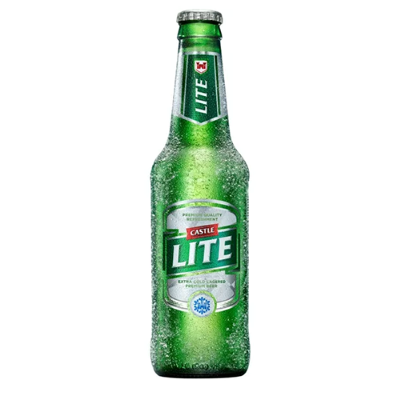 Castle Lager Lite 330ml - BB: 28/07/2025