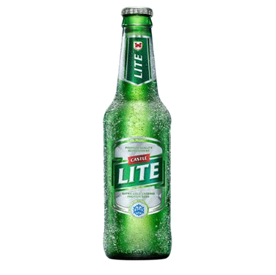 Castle Lager Lite 330ml - BB: 10/11/2023