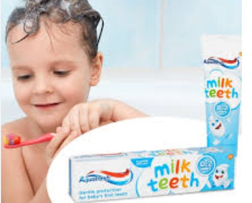 Aquafresh Kids Toothpaste Milk Teeth 50ml – Springbok Foods