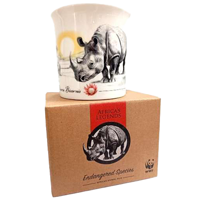 Africas Legends Coffee Mug Rhino