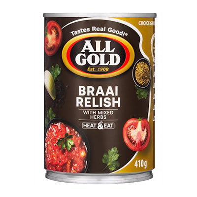 All Gold Braai Relish 410g