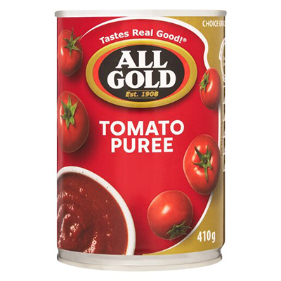 All Gold Tomato Puree 410g