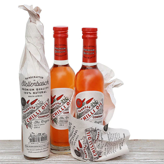 Banhoek Original Chilli Oil 250ml Wrapped