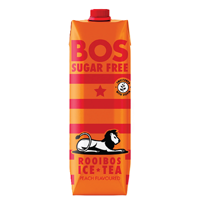 BOS Ice Tea Sugar Free Peach 1L