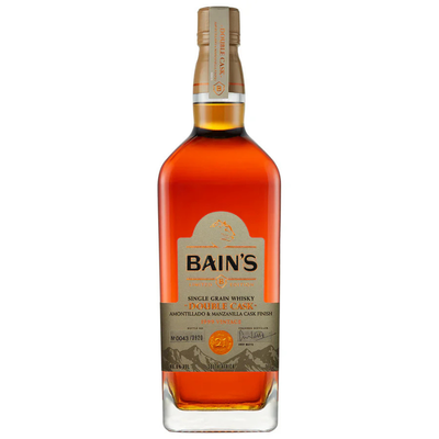 Bains 21 Year Old Double Cask 1Ltr