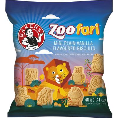 Bakers - Zoofari - Mini 40g