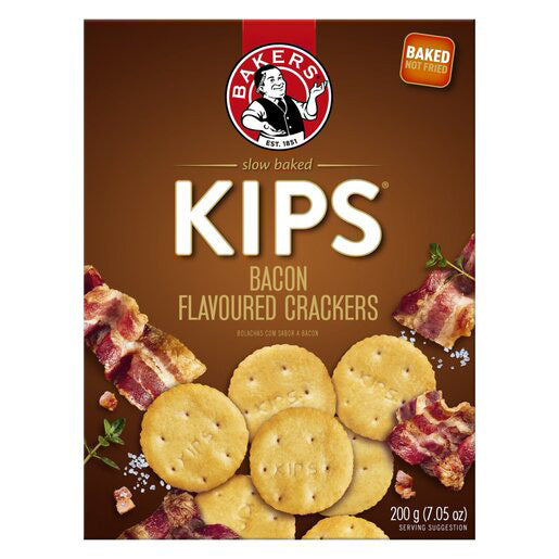 Bakers Kips Bacon 200g