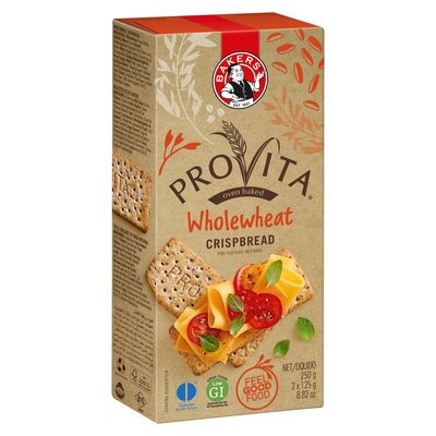 Bakers Provita Original Wholewheat Crispbread 250g