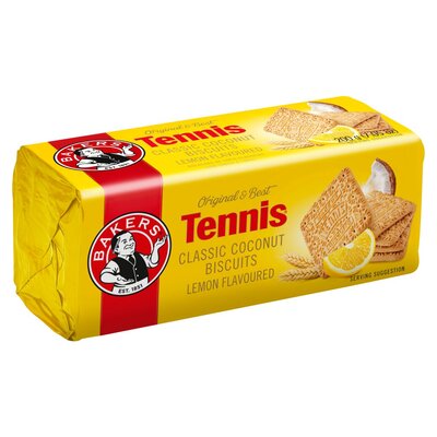 Bakers Tennis Lemon Biscuits 200g
