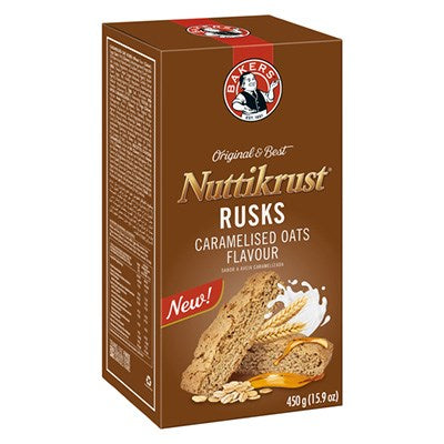 Bakers Nuttikrust Rusks 450g
