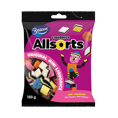 Beacon Allsorts Liquorice Mini 150g