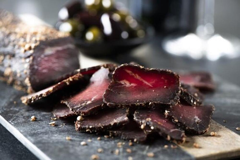Biltong Rugstring per 1kg – Springbok Foods