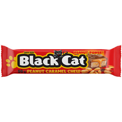 Springbok Chewing Black Cat Peanut Caramel chew 56g – Springbok Foods