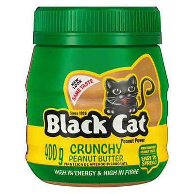 Black Cat Peanut Butter Crunchy 400g