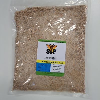 Boerewors Spice 700g for 12.5kg