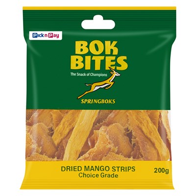 Bok Bites Dried Mango Strips 200g